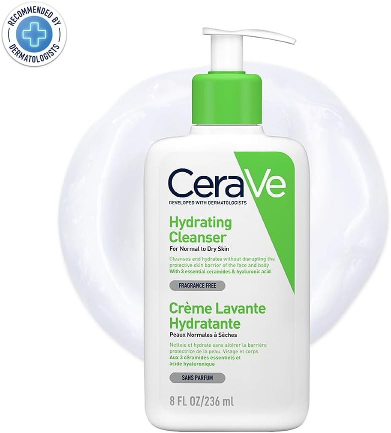 CeraVe Hydrating Cleanser for Normal and Dry Skin 236 ml