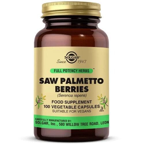 Saw Palmetto Berries – 100 Capsules