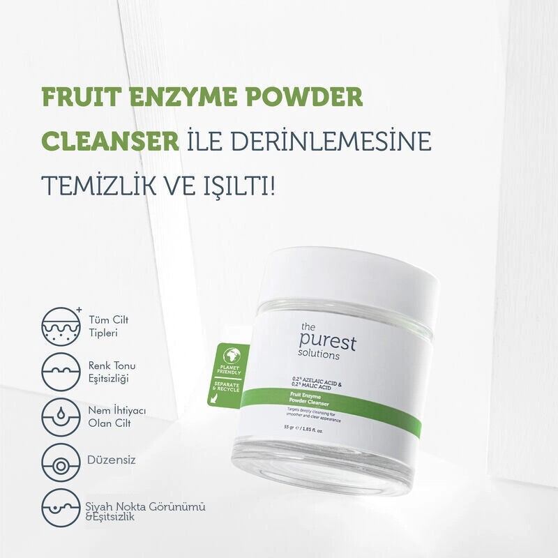 The Purest Solutions Fruit Enzyme Powder Cleanser 55 gr