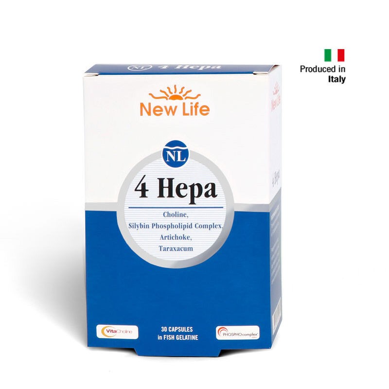 New Life 4 Hepa Dietary Supplement - 30 Capsules