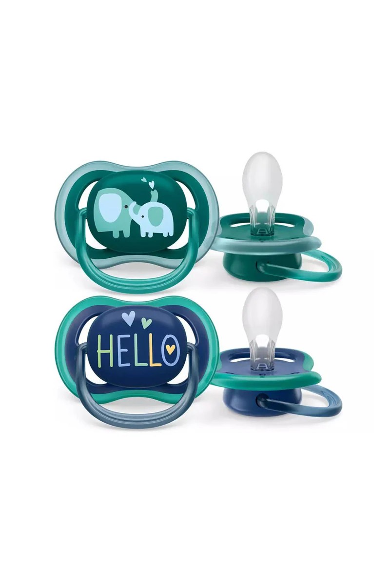 Philips Avent Ultra Air Pacifier 18+ Months, 2-Pack - For Boys