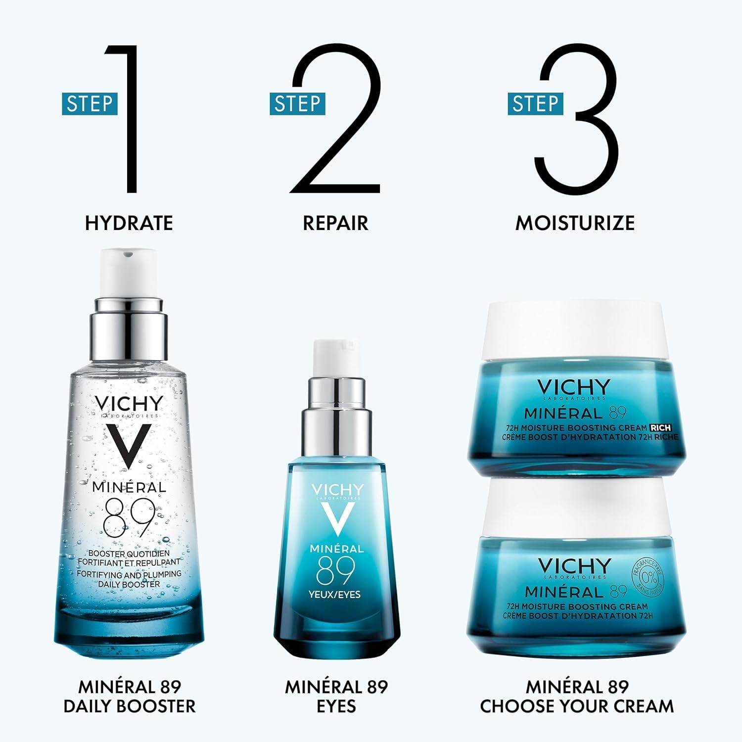 Vichy Mineral 89 Hyaluronic Acid Moisturizing Serum 50 ml