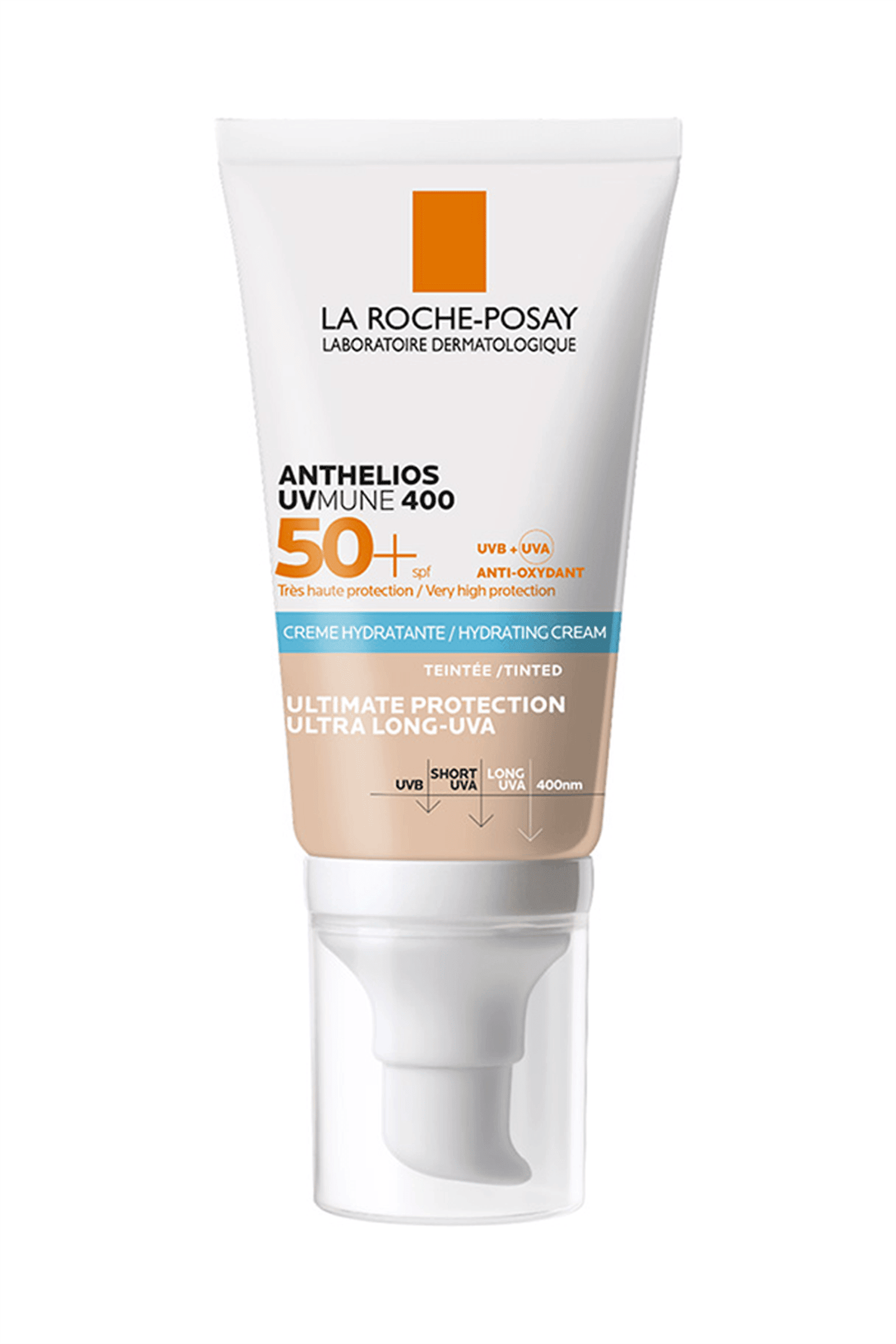 La Roche-Posay Anthelios UVmune SPF 50+ High Protection Tinted Face Sunscreen for Sensitive Skin 50 ml