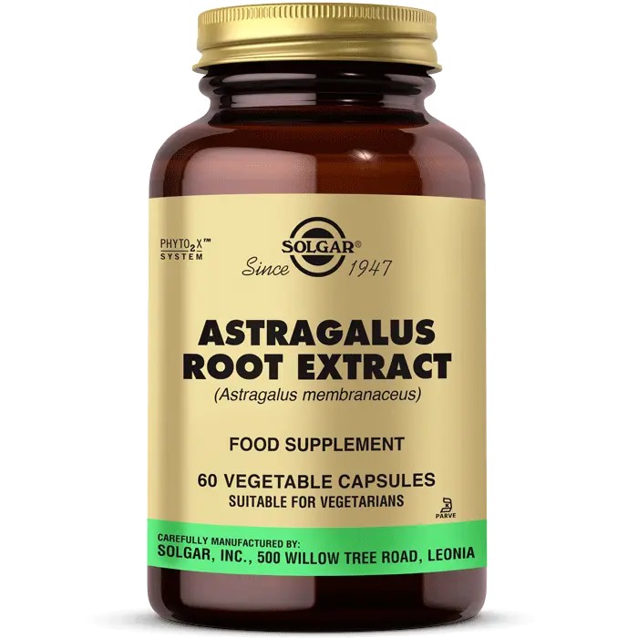 Solgar Astragalus Root Extract 60 Capsules