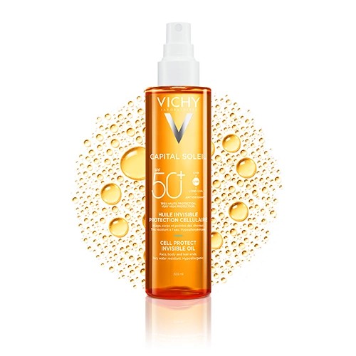 Vichy Capital Soleil Cell Protect Oil SPF 50 200 ml