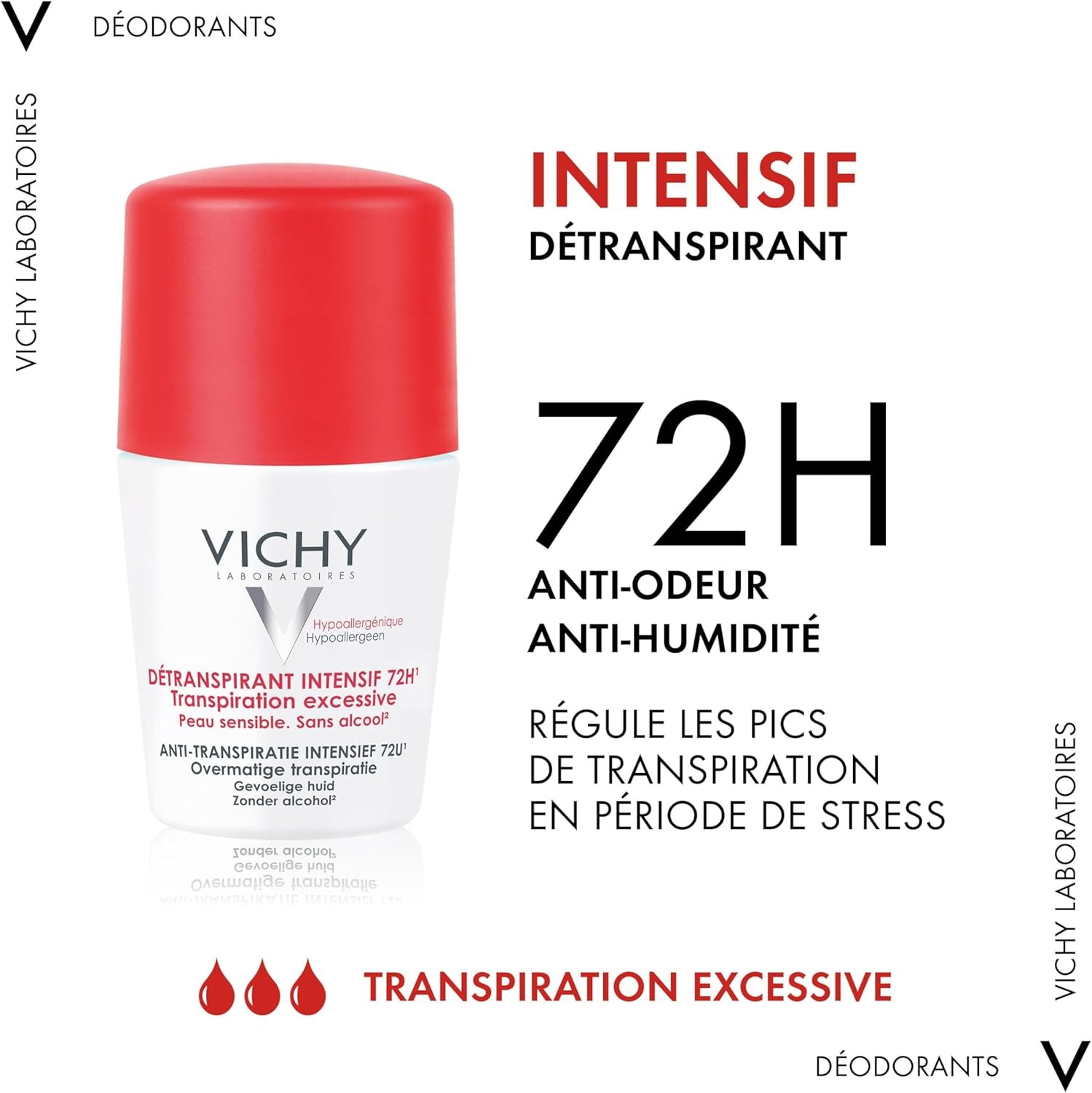 Vichy Stress Resist Anti-Perspirant Deodorant Intense Control 50ml