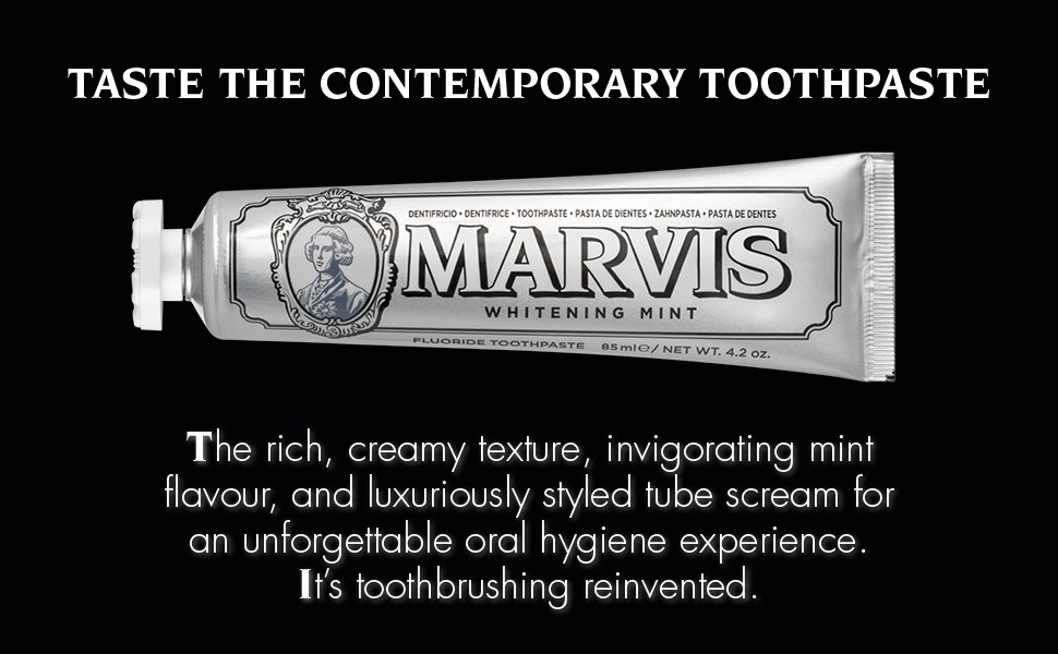 Marvis Whitening Toothpaste  Mint -  85ml