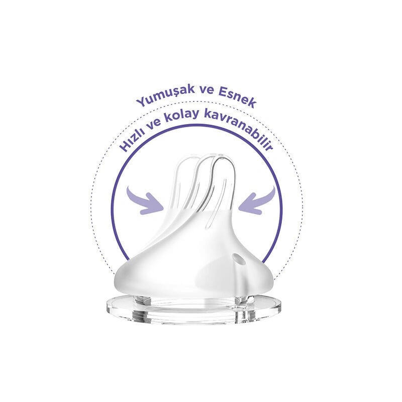 Lansinoh NaturalWave Nipple - Fast Flow