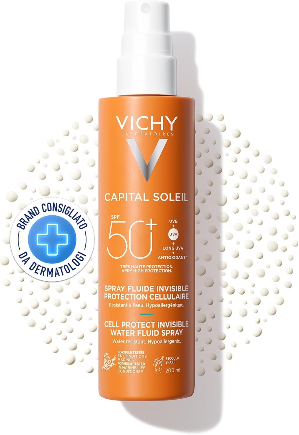 Vichy Capital Soleil SPF 50 Face and Body Spray 200 ml