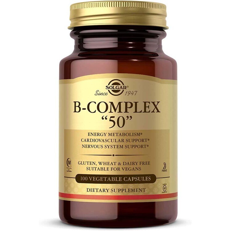 Solgar Vitamin B-Complex 50 -  100 Capsules
