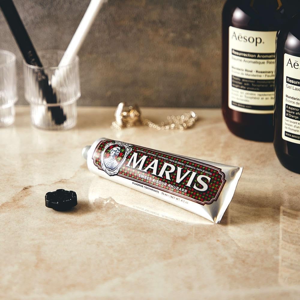 Marvis Sweet and Sour Rhubarb Toothpaste - 75ml