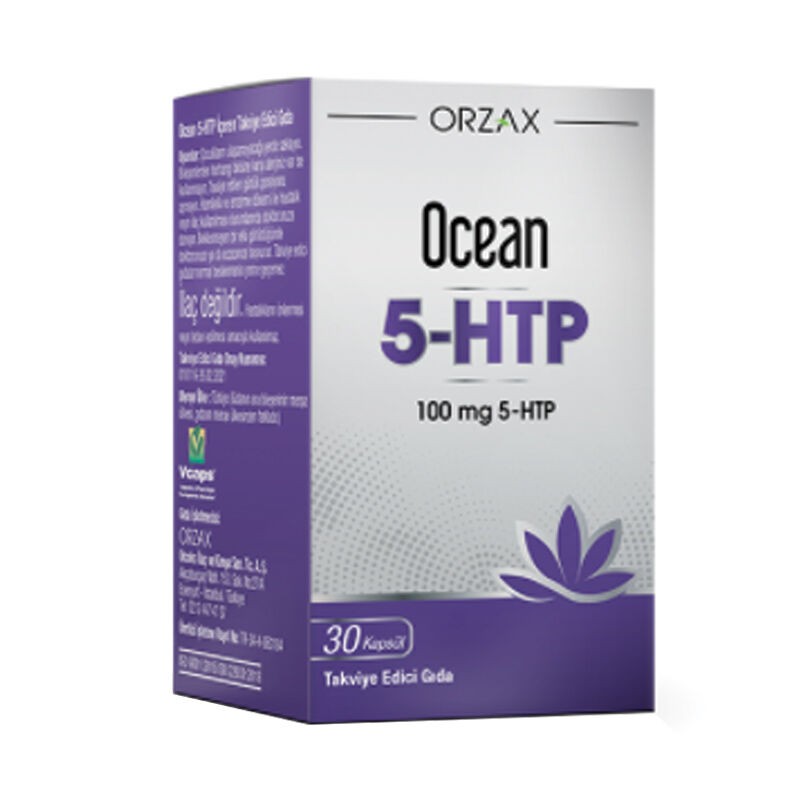 Orzax Ocean 5-HTP Dietary Supplement 30 Capsules