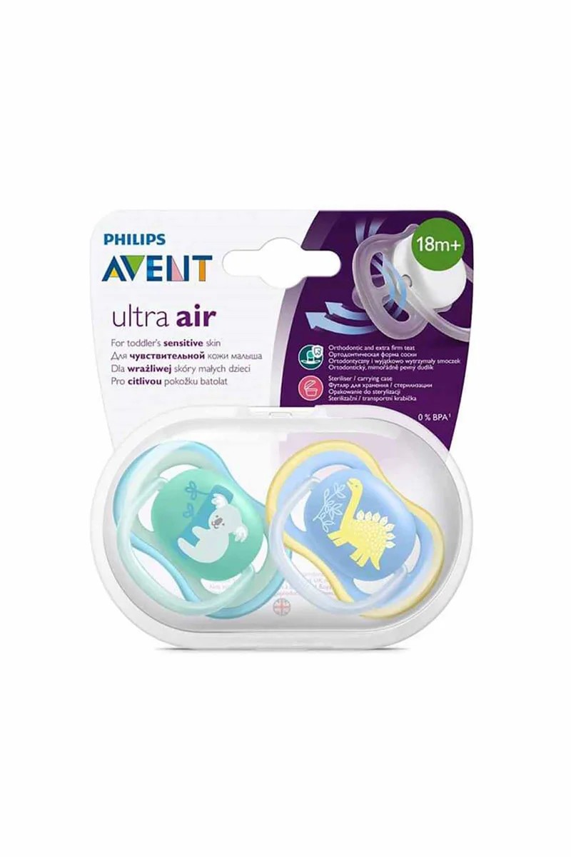Philips Avent Ultra Air Pacifier 18+ Months - Boy