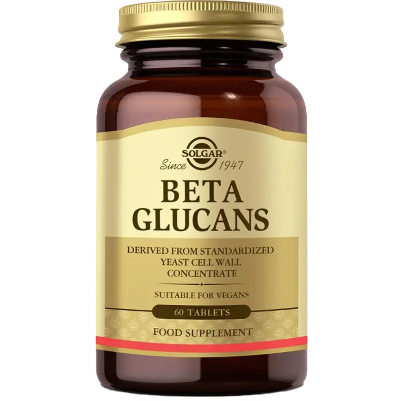 Solgar Beta Glucans Supplement - 60 Tablets