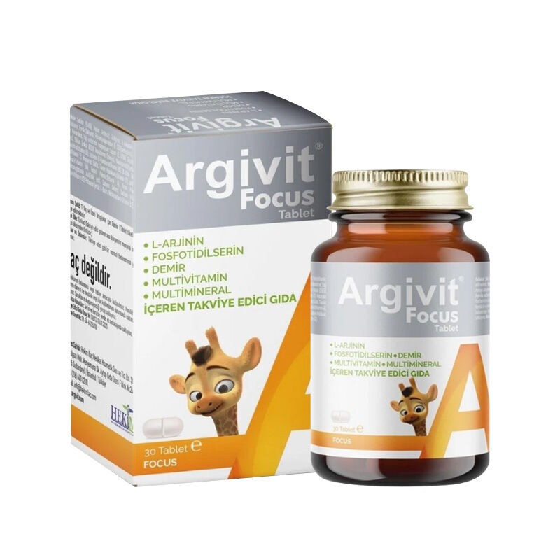 Argivit Focus Dietary Supplement 30 Tablets