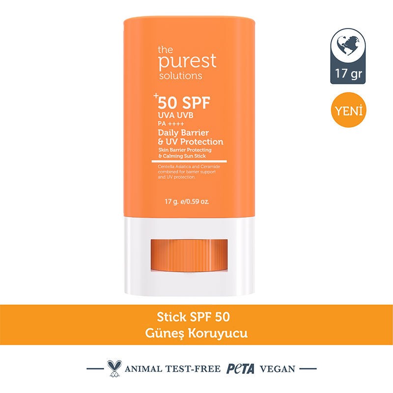 The Purest Solutions High Sunscreen SPF50+ Stick 17 gr