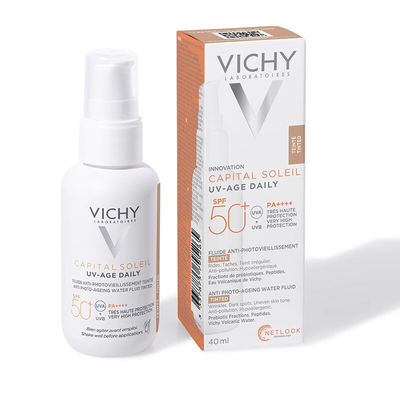 Vichy Capital Soleil UV Age Daily SPF 50 40 ml - Tinted