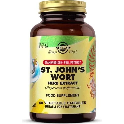 Solgar St. John's Wort Herb Extract 60 Capsules