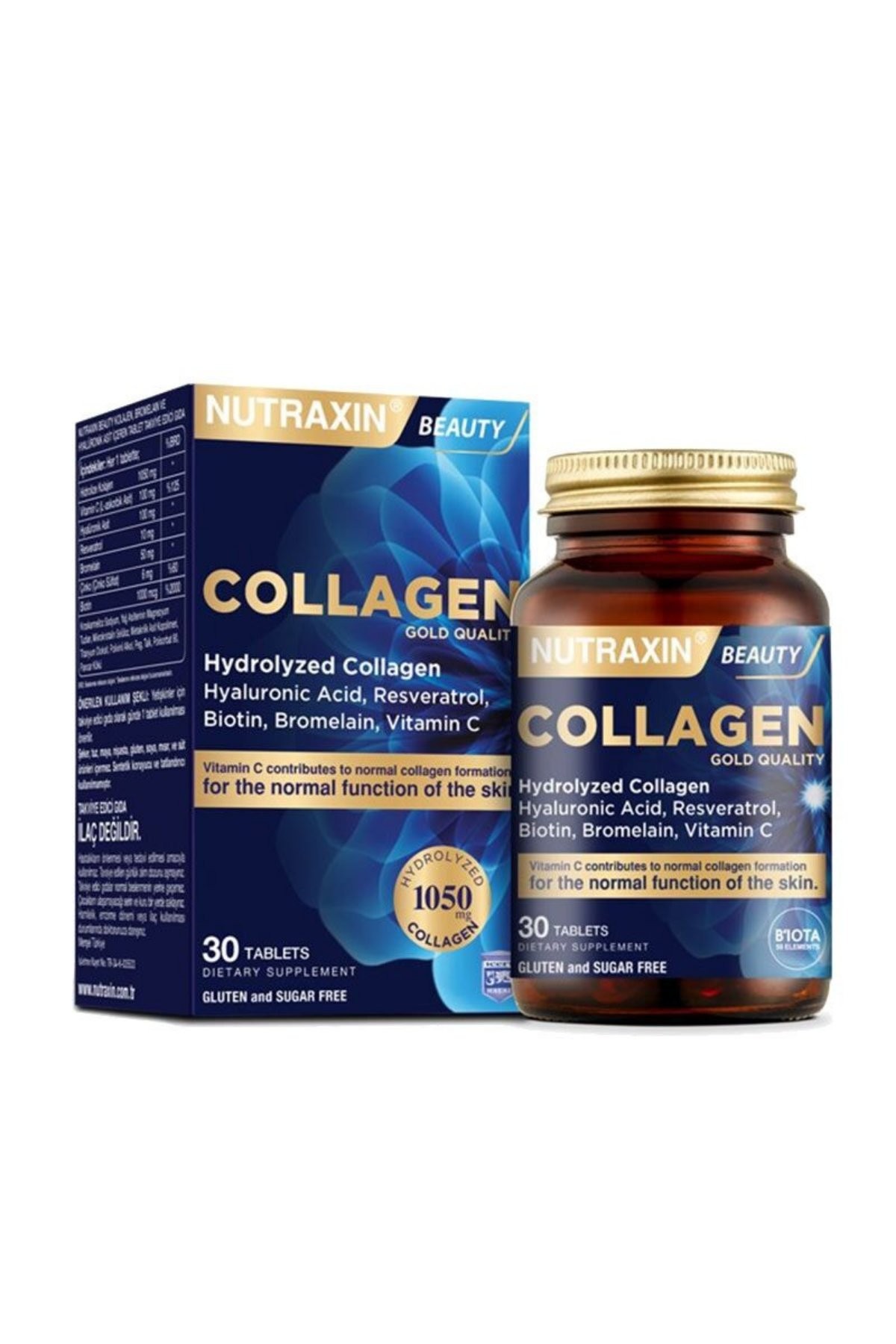 Nutraxin Collagen Beauty Dietary Supplement 30 Tablets