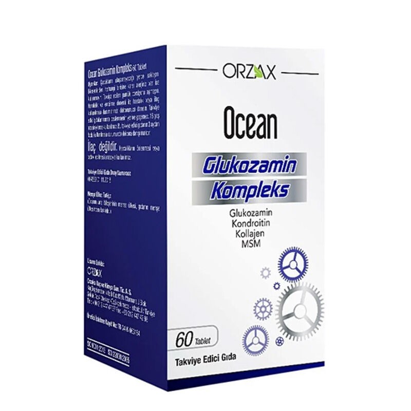 Orzax Ocean Glucosamine Complex - 60 Tablets