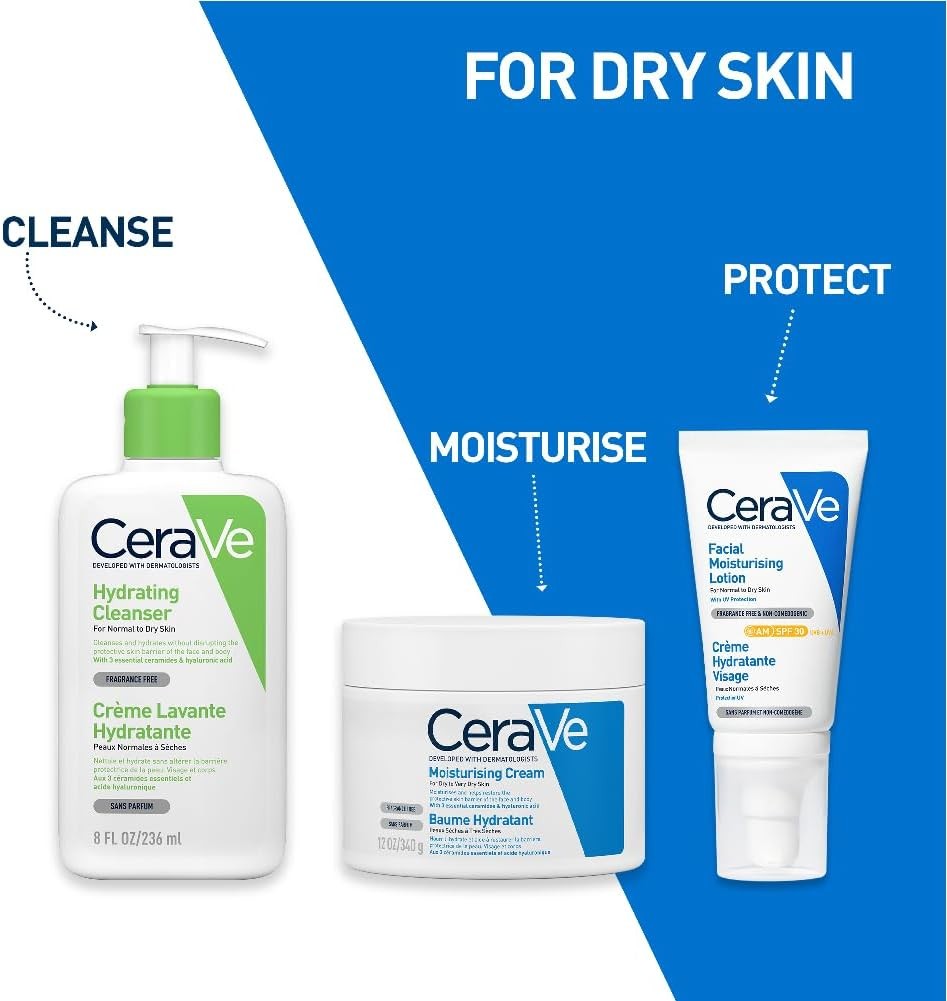 CeraVe Hydrating Cleanser for Normal and Dry Skin 236 ml