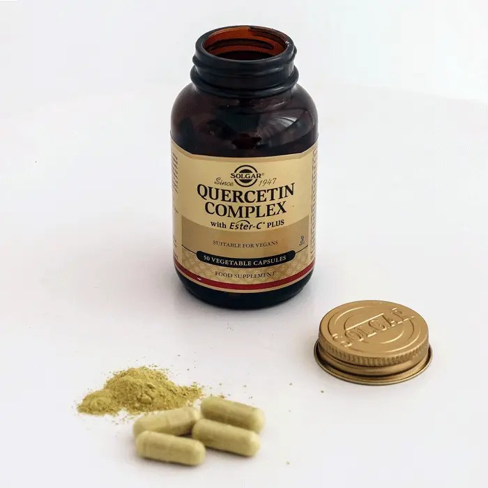 Solgar Quercetin Complex + Ester-C Plus – 50 Capsules