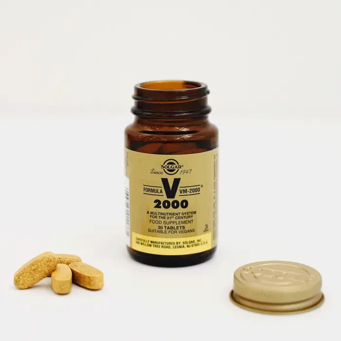 Solgar Formula VM-2000® Multivitamin & Mineral Supplement 60 Tablets