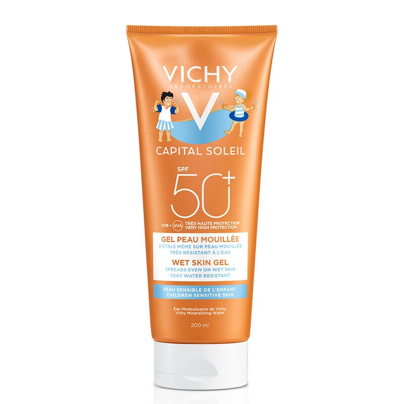 Vichy Capital Soleil SPF 50 Face and Body Lotion 200 ml - For Children