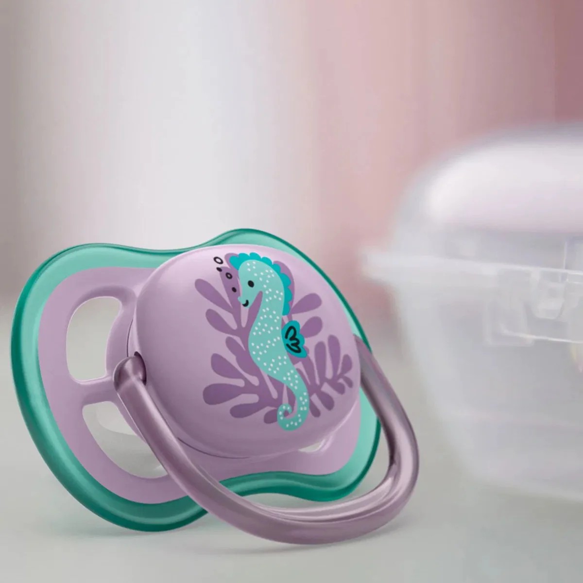 Philips Avent Ultra Air Pacifier 6-18 Months, 2-Pack - For Girls