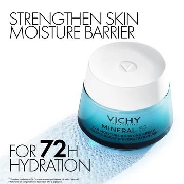 Vichy Mineral 89 72-Hour Moisturizing Care Cream 50 ml