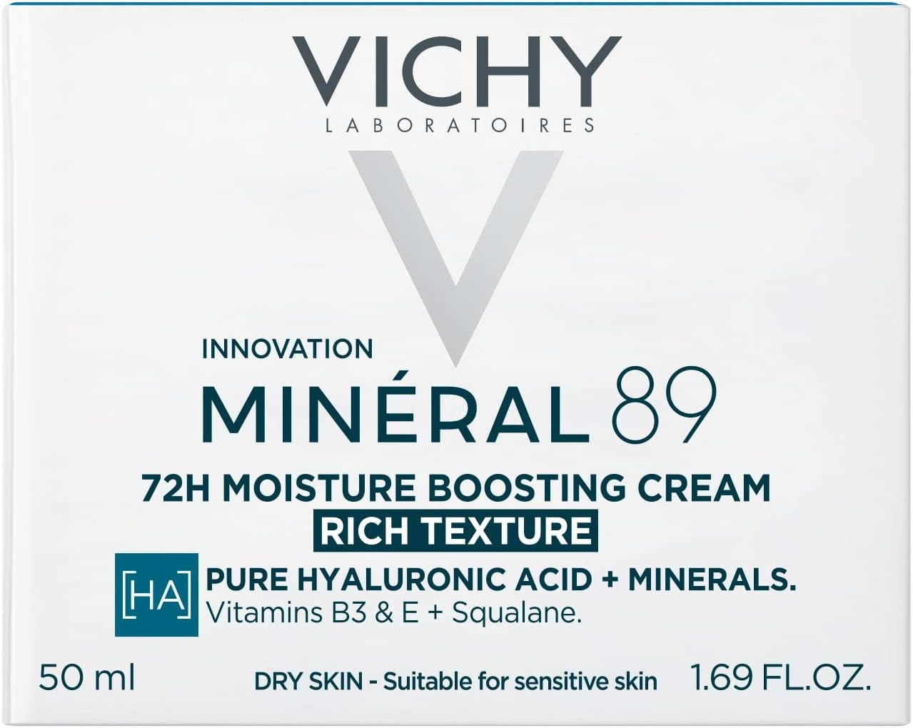 Vichy Mineral 89 Rich Moisture Boosting Cream 50 ml
