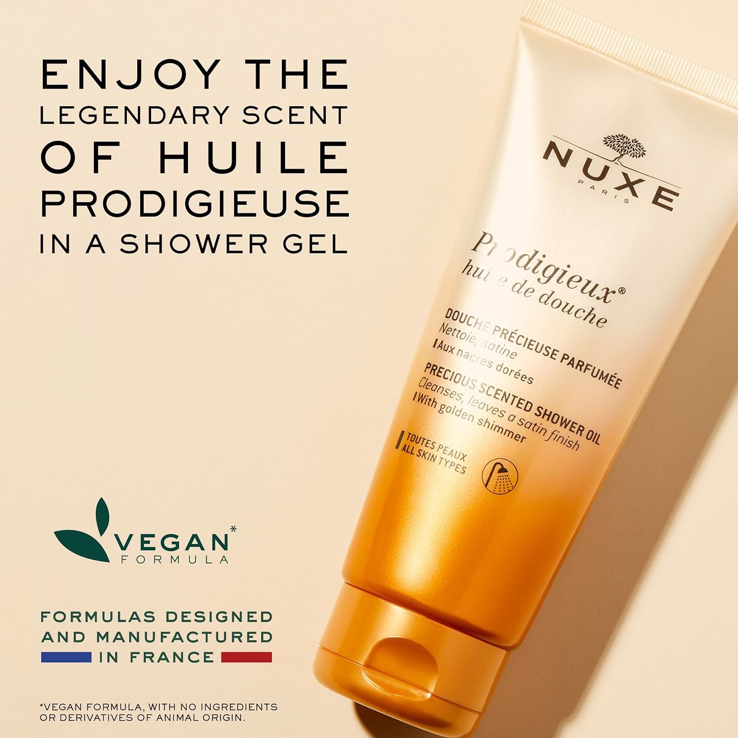 زيت الاستحمام Nuxe Prodigieux Huile De Douche 200 مل