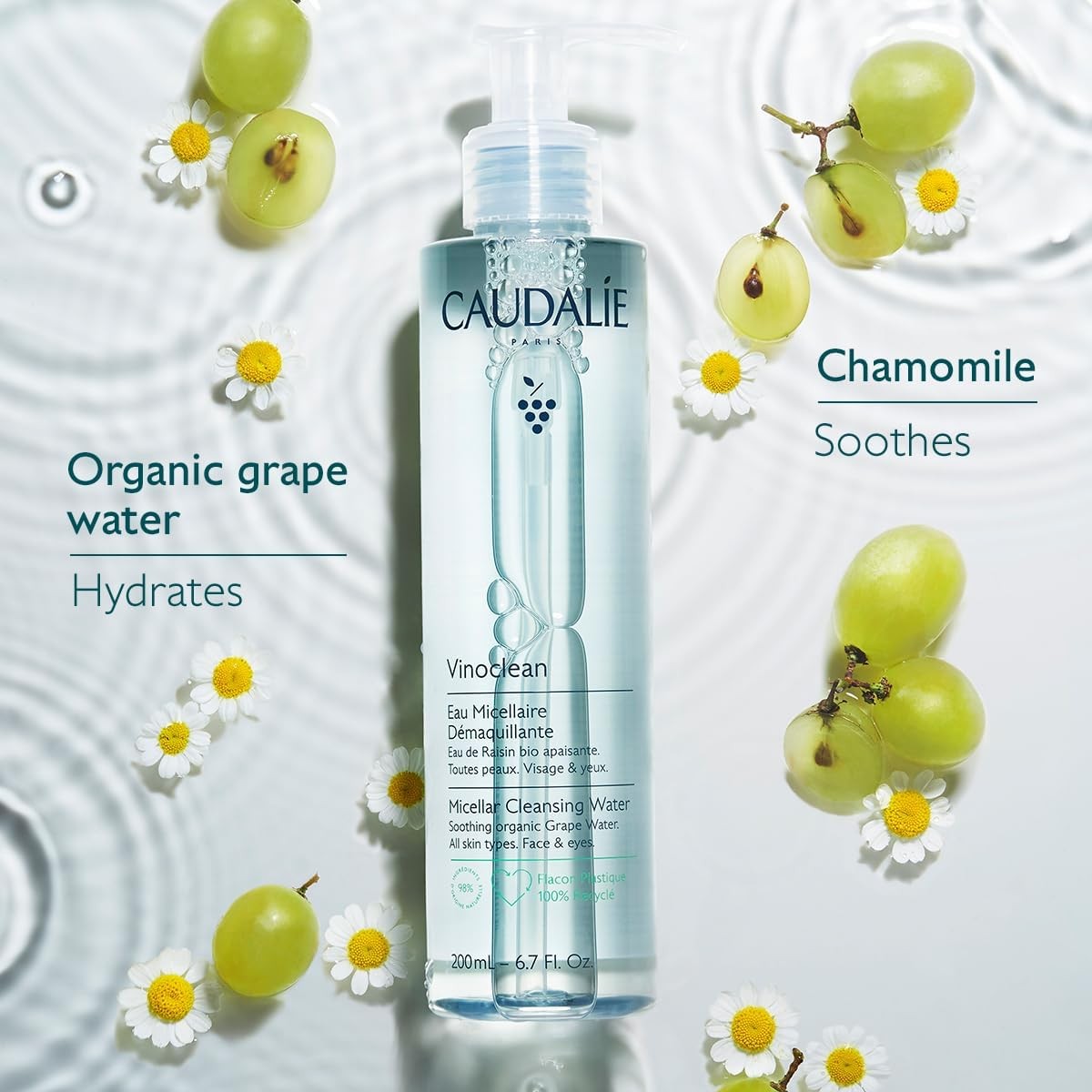 Caudalie Vinoclean Micellar Water 200 ml