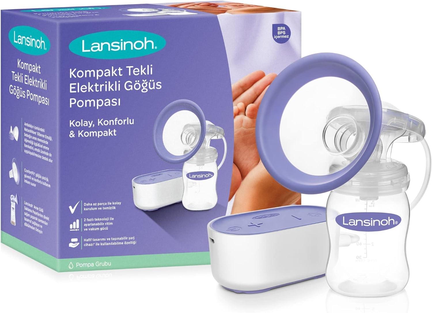 Lansinoh Single Electric Breast Pump