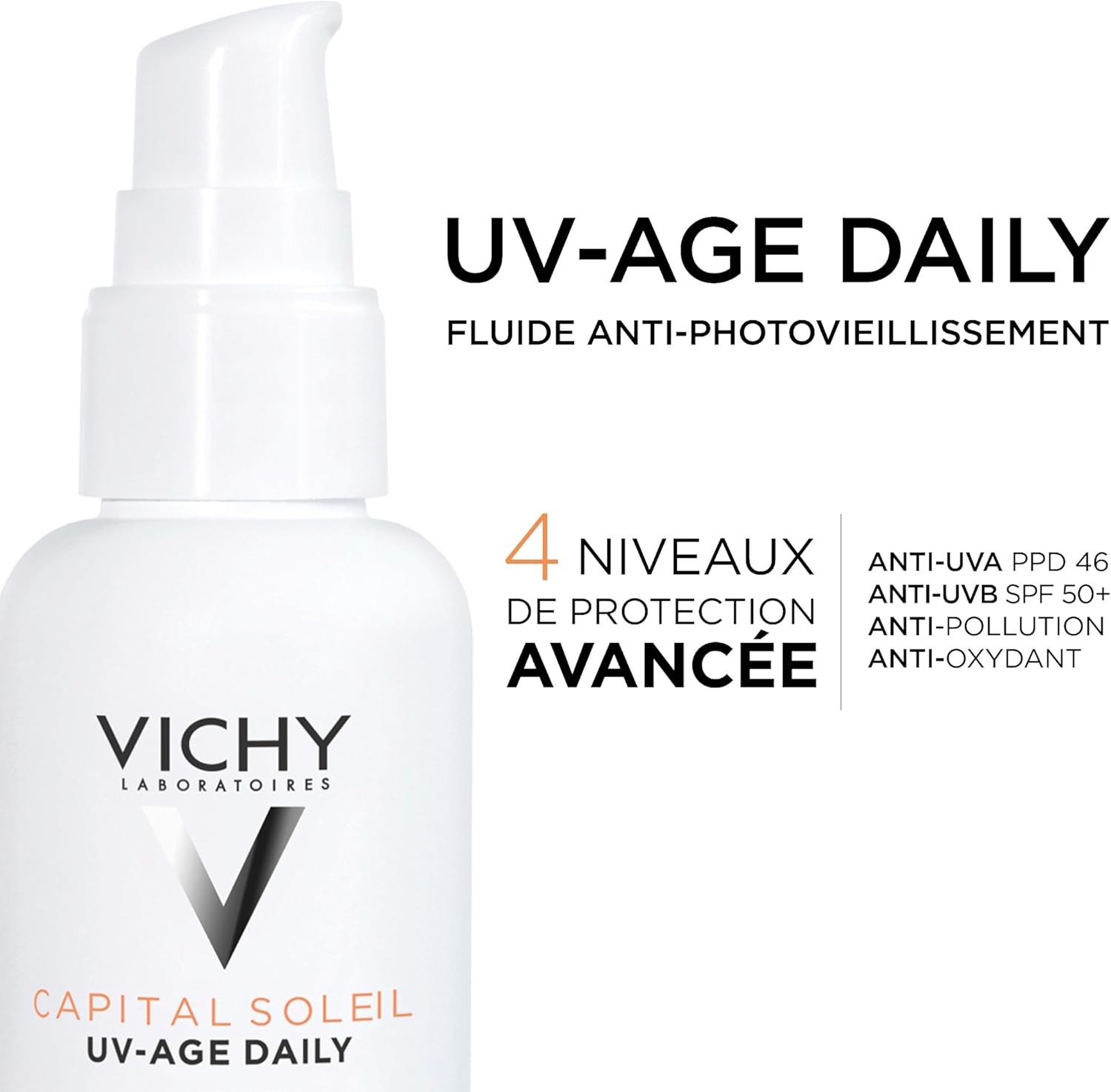 فيشي كابيتال سوليل UV Age Daily SPF 50 40 مل - ملون