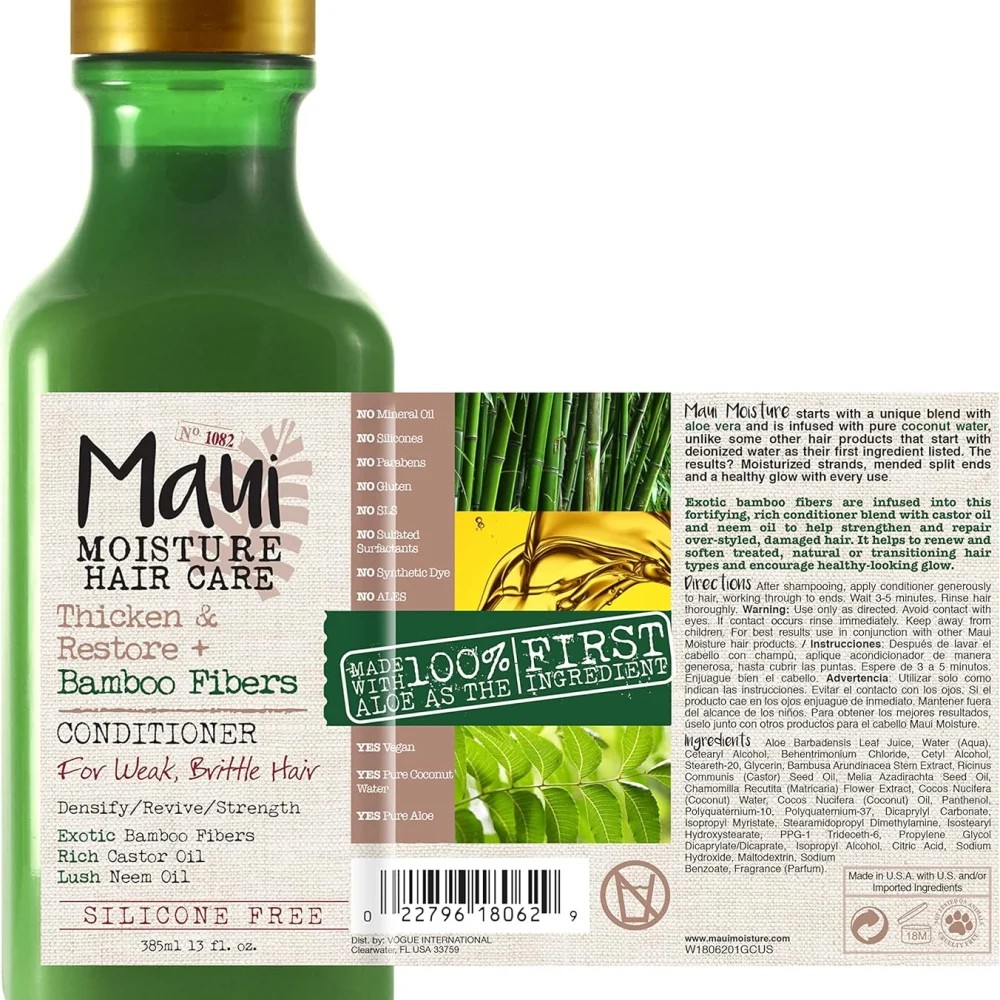 Maui Bamboo Fibers Conditioner 385 ml