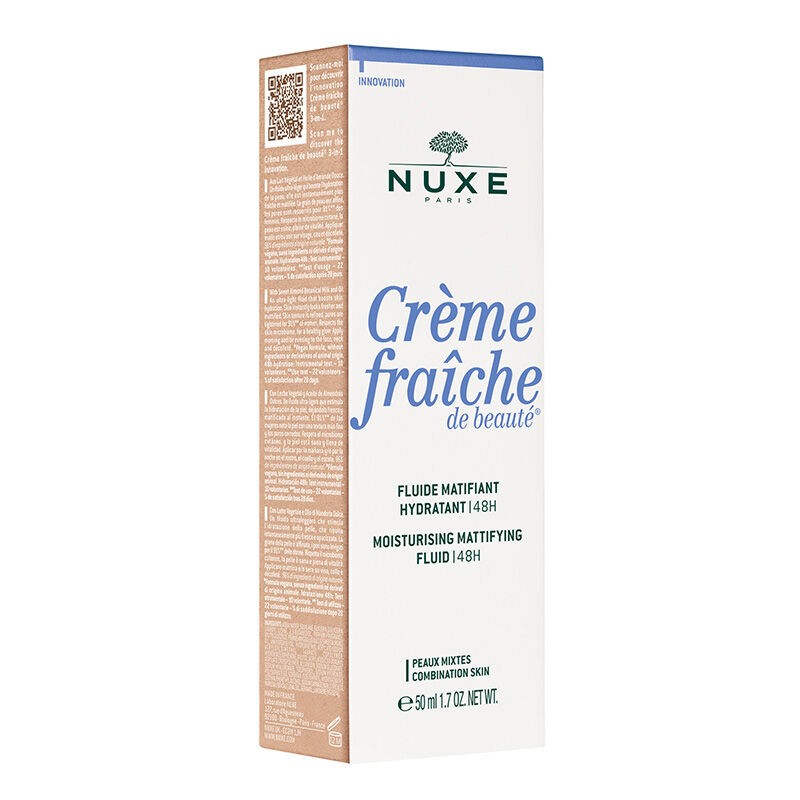 Nuxe Creme Fraiche 48h Moisturizing Care Emulsion 50 ml (Combination Skin)