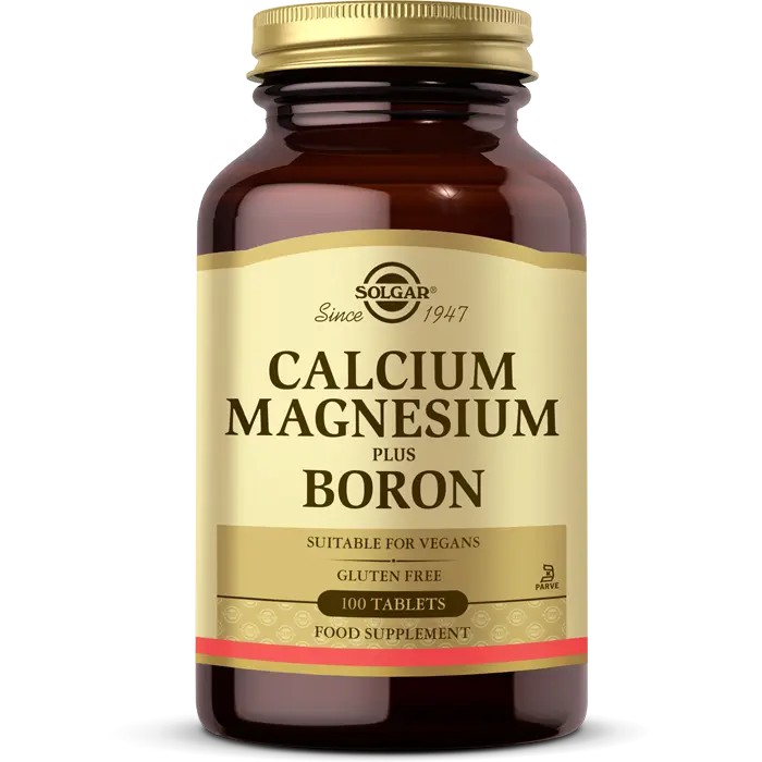 Solgar Calcium Magnesium Plus Boron 100 Tablets