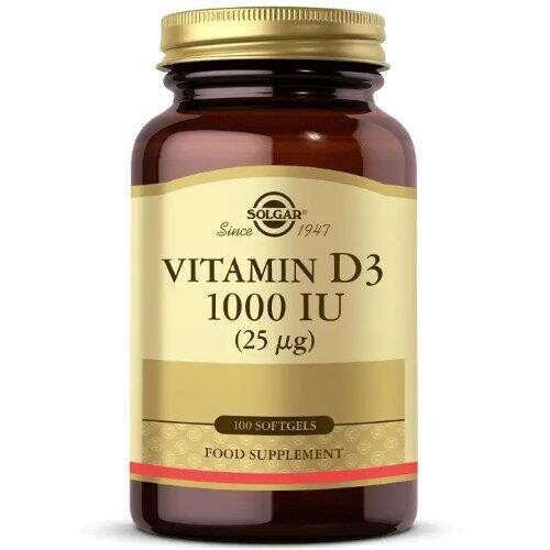 Vitamin D3 Içeren Takviye Edici Gıda 1000ıu Yumuşak 100 Kapsül