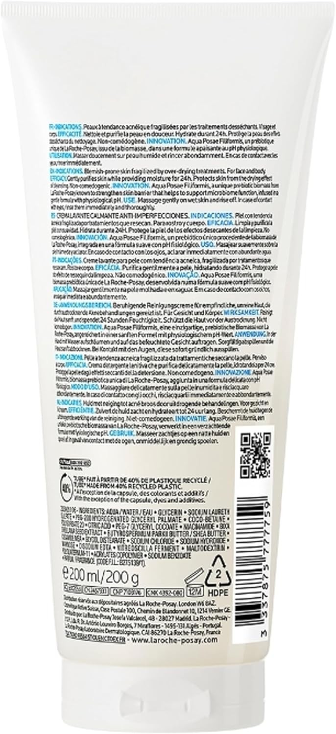 La Roche-Posay EFFACLAR H ISO-BIOME crème lavante 200 ml