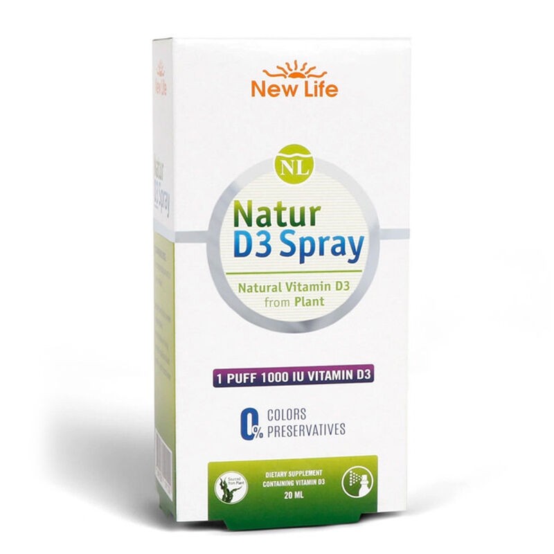 New Life Natur D3 Spray – 20 ml , 1000 IU