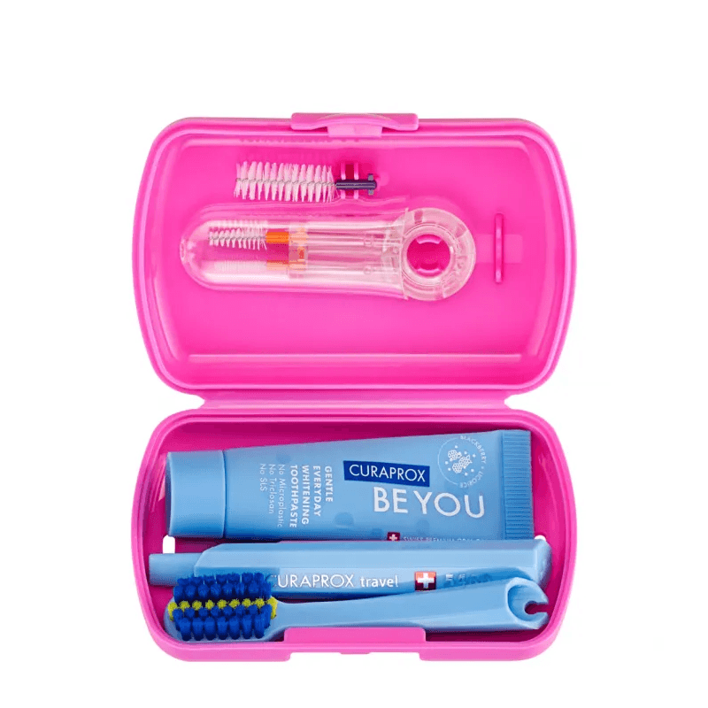 Curaprox Travel Ortho Set - Pink