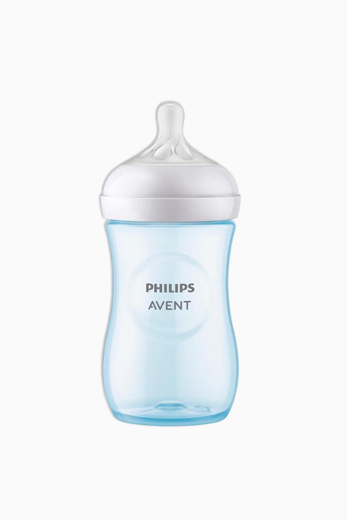 Philips Avent Natural Response PP Blue Bottle 260ml, 1+ Months