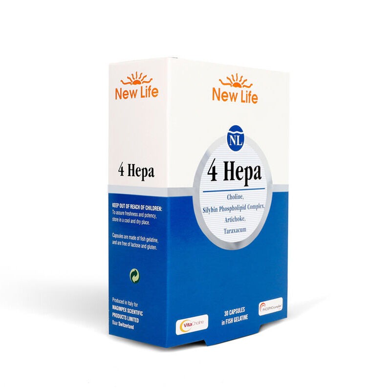 New Life 4 Hepa Dietary Supplement - 30 Capsules