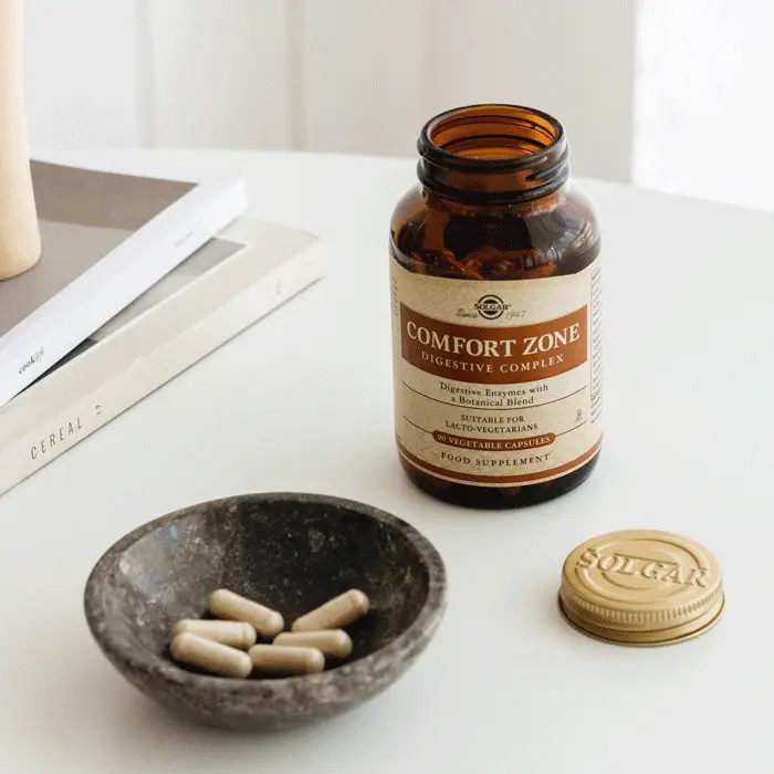 Solgar Comfort Zone Digestive Complex 90 Capsules - Dietary Supplement