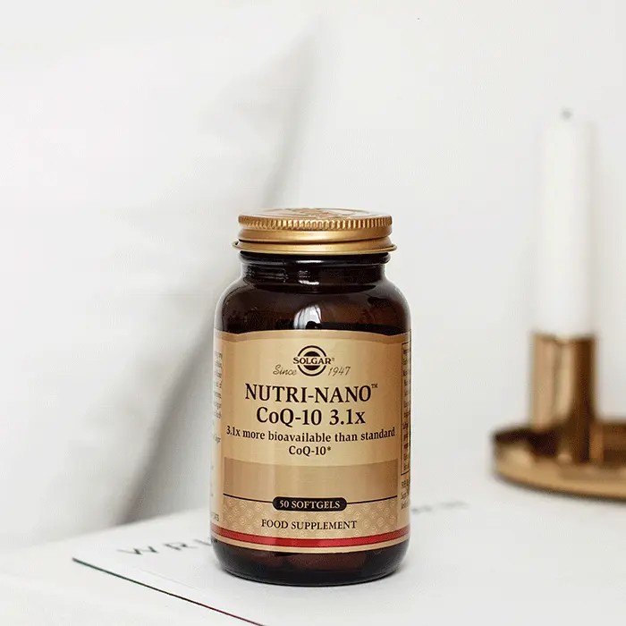 Solgar Nutri-Nano CoQ-10 3.1x 50 Capsules