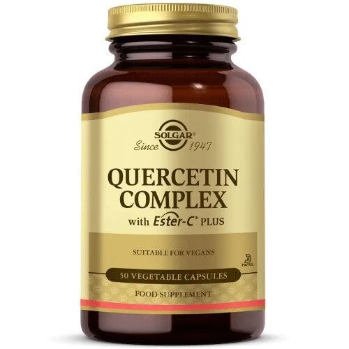 Solgar Quercetin Complex + Ester-C Plus – 50 Capsules