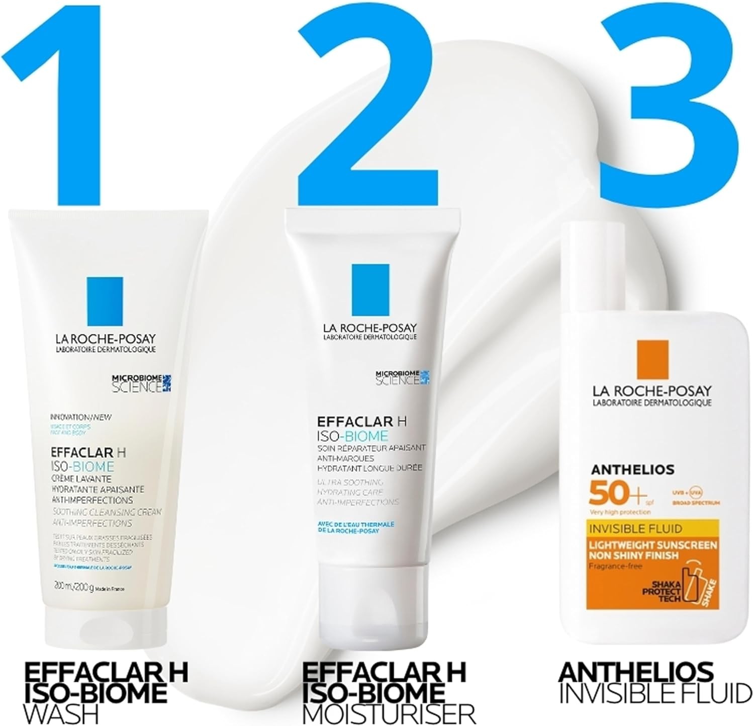 La Roche-Posay EFFACLAR H ISO-BIOME crème lavante 200 ml