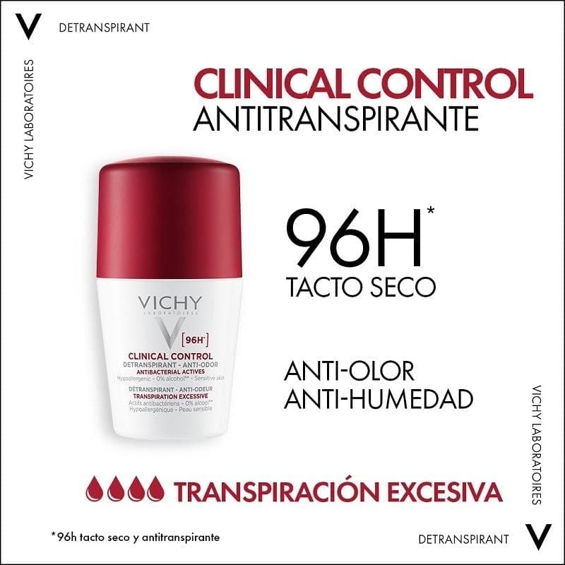 Vichy Clinical Control Antiperspirant Roll-On 50ml