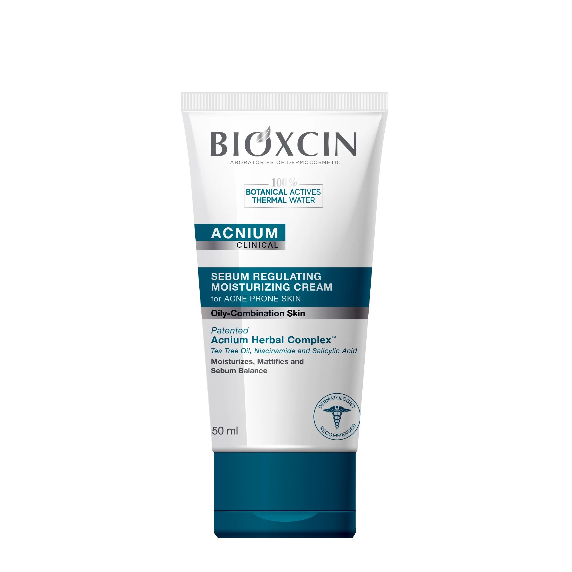 Bioxcin Acnium Sebum Balancing Moisturizing Cream 50ml